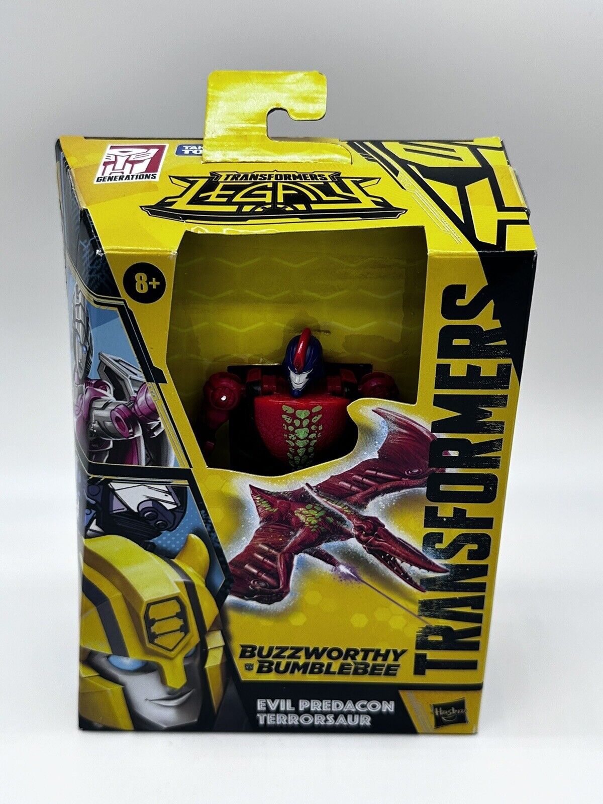 Transformers Legacy Buzzworthy Bumblebee Deluxe Class Predacon Terrorsaur