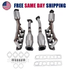 Exhaust Manifold Catalytic Converters For INFINITI QX56 5.6L V8 2011 2012 2013