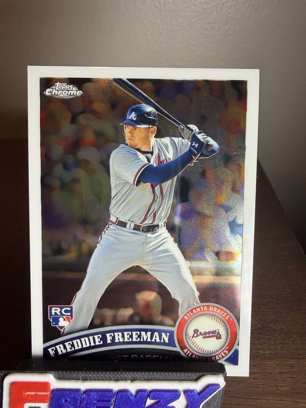 2011 Topps Chrome - Freddie Freeman #173 (RC) Rookie - Atlanta Braves