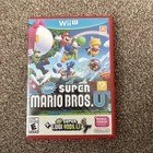 New Super Mario Bros. U + New Super Luigi U Nintendo Wii U 2013 Complete In Box