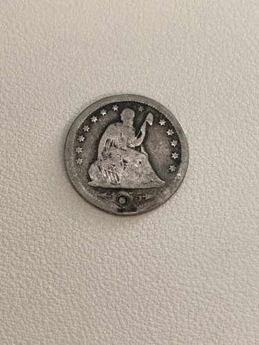 1855-P Seated Liberty Quarter — photo from another recent sale