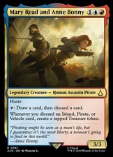 MTG Magic the Gathering Mary Read and Anne Bonny (61/324) Assassin's Creed LP