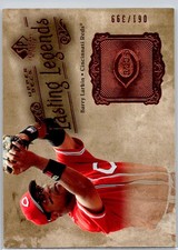 2005 SP Legendary Cuts Lasting Legends Material #LL-BL Barry Larkin #/399 Reds