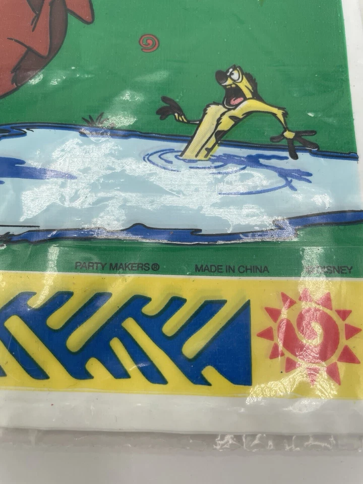 Bolsas de botín raras vintage 1994 Disney El Rey León NOS 8 fiestas de cumpleaños Foto 3 de 4