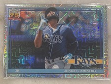 2026 Topps Series 1 - Silver Pack Mojo - Junior Caminero | Tampa Bay Rays #91C-2