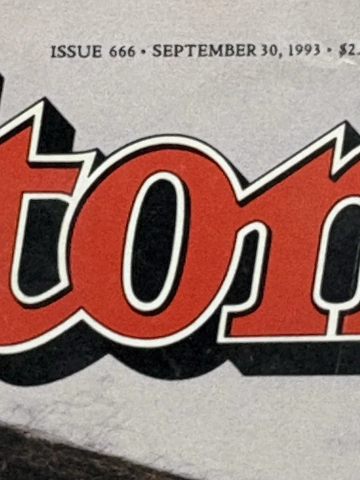 ROLLING STONE  Issue #666 9/30/93 Dr. Dre Snoop Dogg rap Hip Hop Osbourne - Image 2 of 4