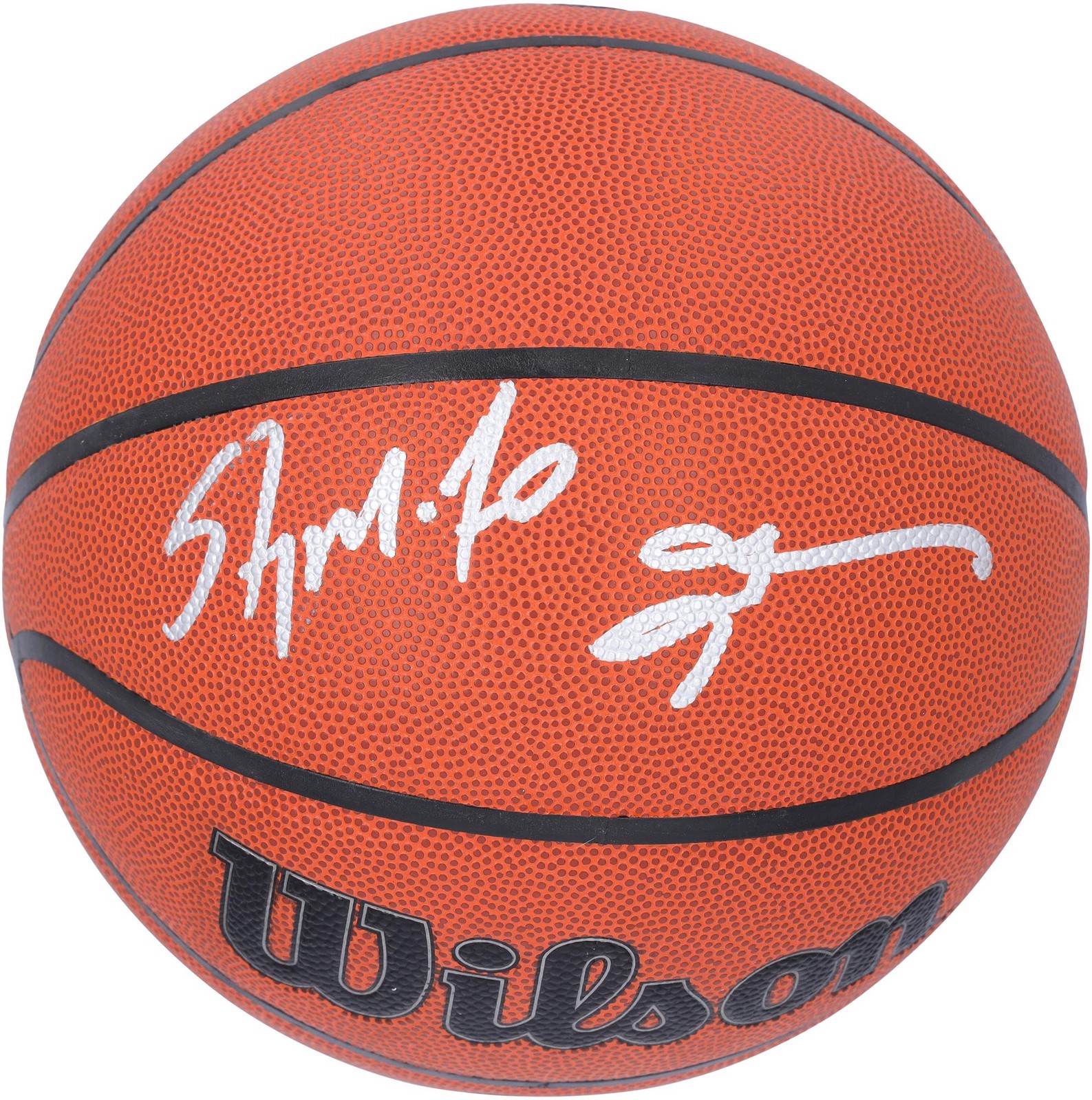 Allen Iverson Autographed Signed Denver Nuggets & Carmelo Anthony Nuggets Wilson Indoor/Outdoor Basketball 