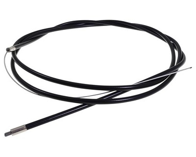 Bowdenzug mit Gaszug / Seilzug universal 2 Meter mit Hülle und Nippel für Roller