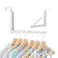 Over Door Hanger,Over the Door Clothes Hanger Space-Saving Over the Door Dryi...