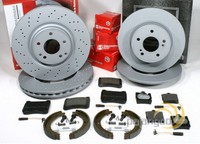 Zimmermann Bremsen Ø 330 Mm + Ø 300 Mm Vorne Hinten FüR Mercedes C-Klasse W203