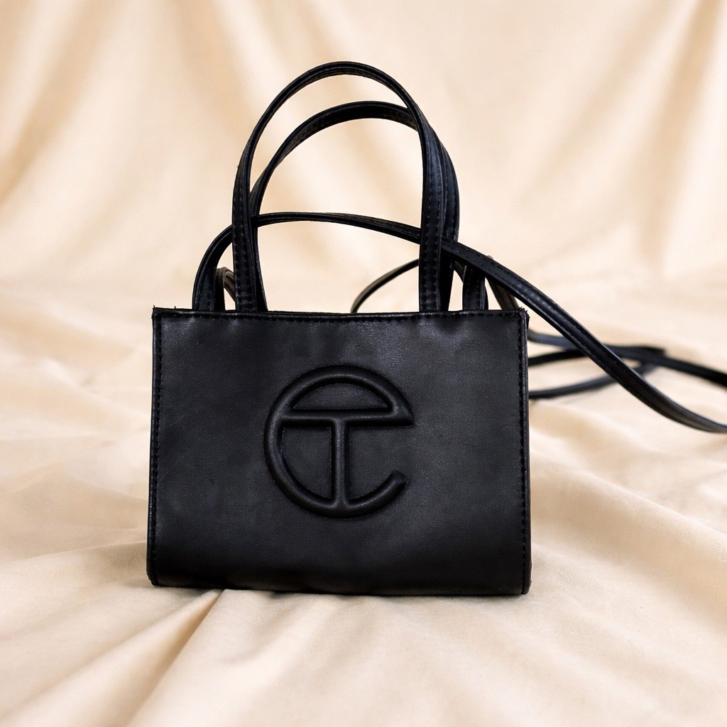 Telfar Small Shopping Bag - Black | eBay