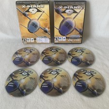 X-Plane 9 PC, 2008 Flight Simulator 6 Disc Set
