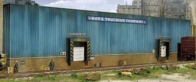Walthers Cornerstone 933-3192 HO Maßstabs Gebäude Hintergrund Bud's Trucking