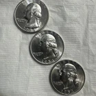 Choice Unc 1954 P+D+S Washington Quarter Gem BU Collection Lot Set