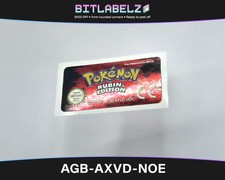Pokemon Rubin Edition [AGB-AXVD-NOE] Game Boy...