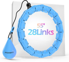 Weighted Hula Circle Hoops for Adults Weight Loss, Infinity Fitness Hoop plus Si