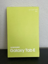 Samsung Galaxy Tab E SM-T560NZKUXAR 16GB, Wi-Fi, 9.6 inch Tablet - Black