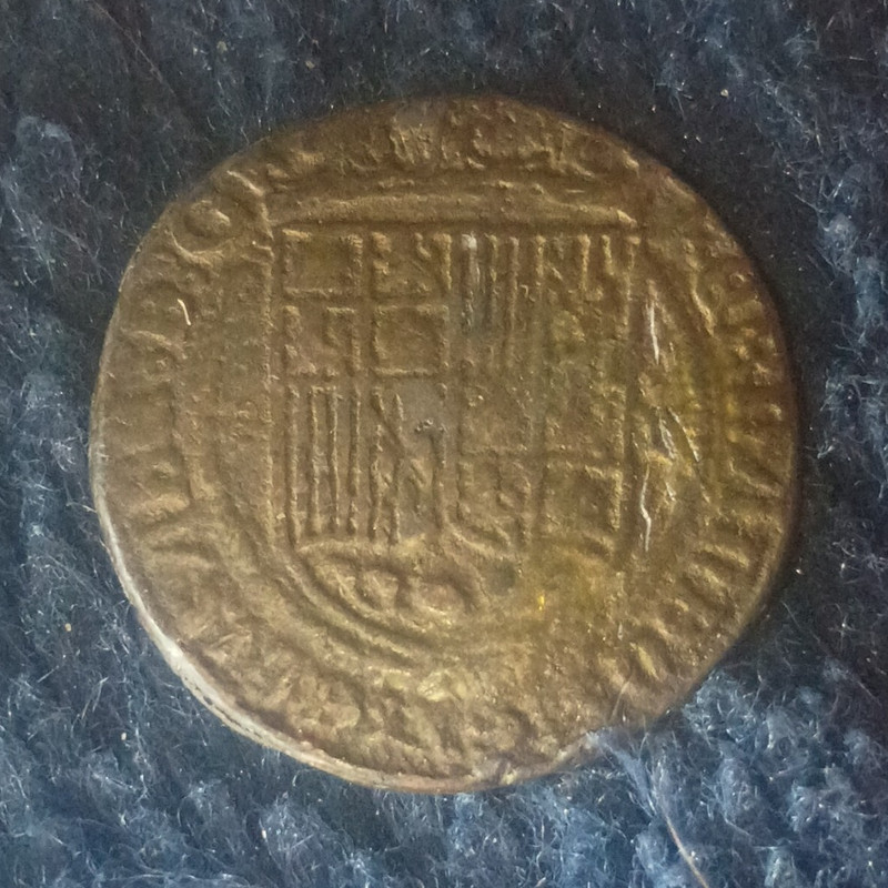 Medieval Europe Coin Shield & Eagle Design Uncertified Ungraded