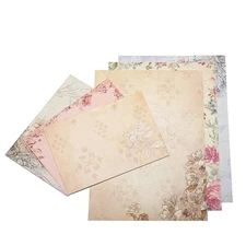 Vintage Stationery Floral Writing Paper Matching Envelopes Sets Assorted Colors