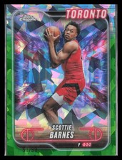 2024-25 Topps Chrome Sapphire #89 Scottie Barnes Green Sapphire #/99