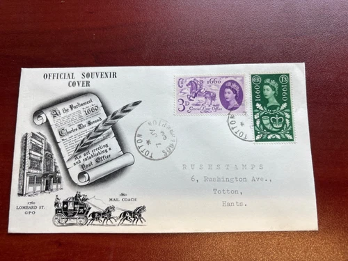 UK GB first day cover fdc  sg 619-20