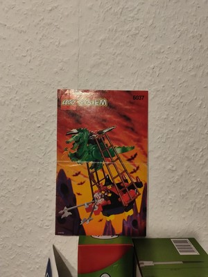 LEGO System 6037 - Witch s Windship Hexengondel - Anleitung / Instructions