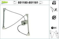 Valeo Fensterheber 851180 FüR Audi