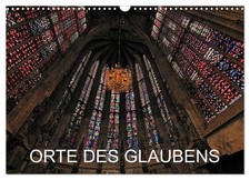 Calendar 2027  US Version  Places of faith Wall Calendar 2027 17"  12" lands