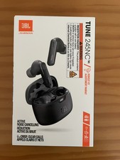 JBL Tune 245NC TWS True Bluetooth Wireless Noise Cancelling In-Ear Earbuds Black