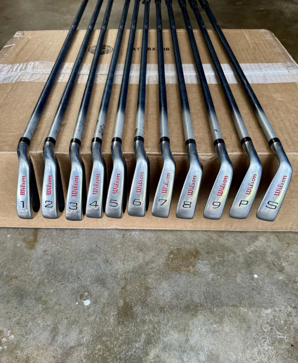 Wilson Fat Shaft Irons Set Golf Clubs for sale - eBay