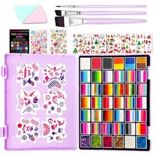 146 Colors Professional Painting Kit for Adults, Non Water Based Split Cake...