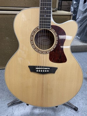 Washburn HJ40SCE Jumbo Flame Maple