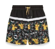 Pokemon Pikachu Boys Swim Trunks X-Small