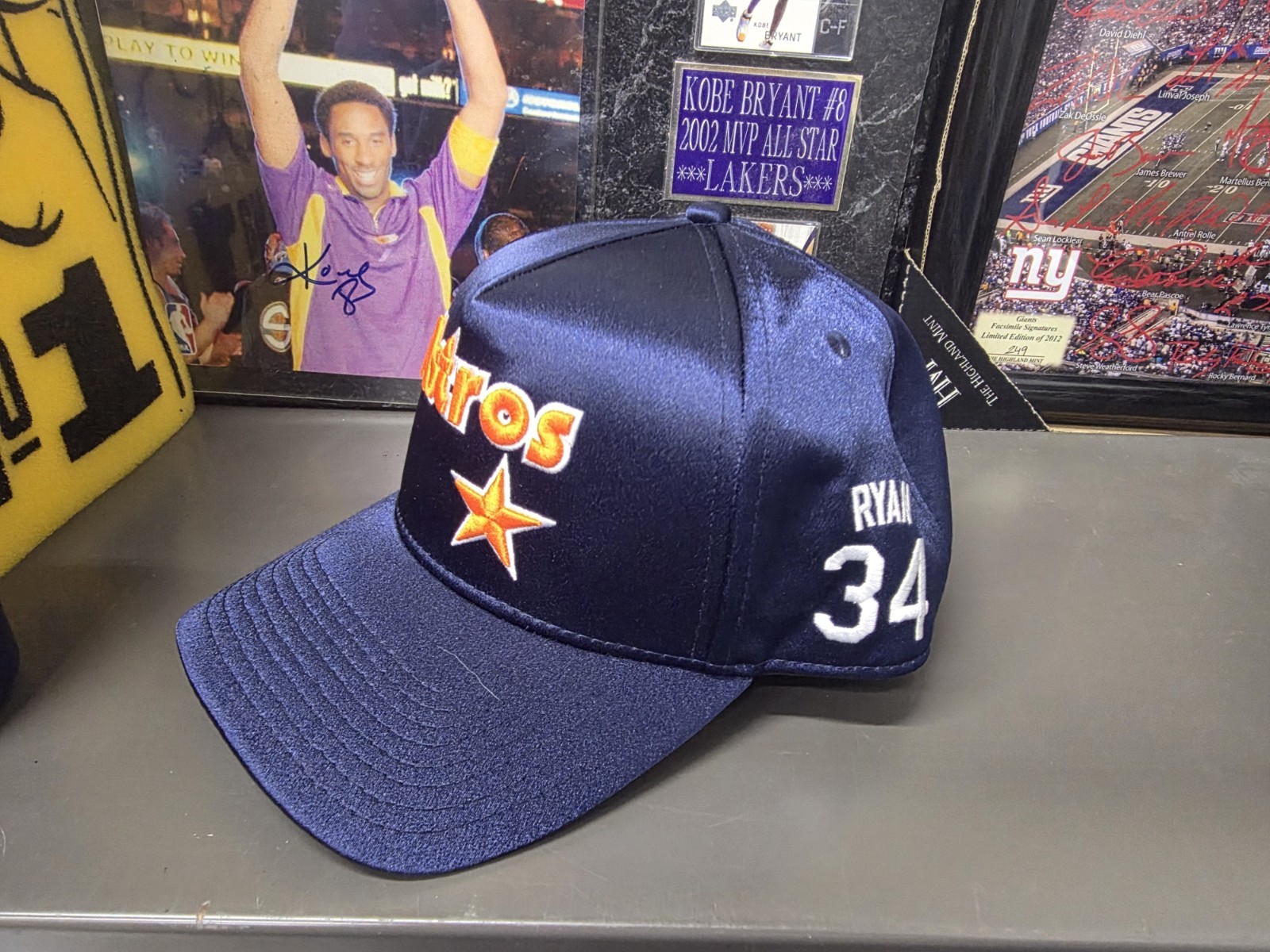 2024 Lids x Topps Player Chase Series 1 Nolan Ryan Player Shine Hat RARE /126