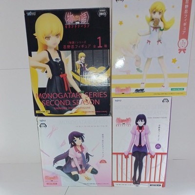 Monogatari Series Taito Shinobu Oshino, Hitagi Senjougahara, Ougi Oshino Figures