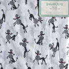 Kate Spade Full Sheet Set Poodle Dogs White Black 100% Cotton Poodles Double