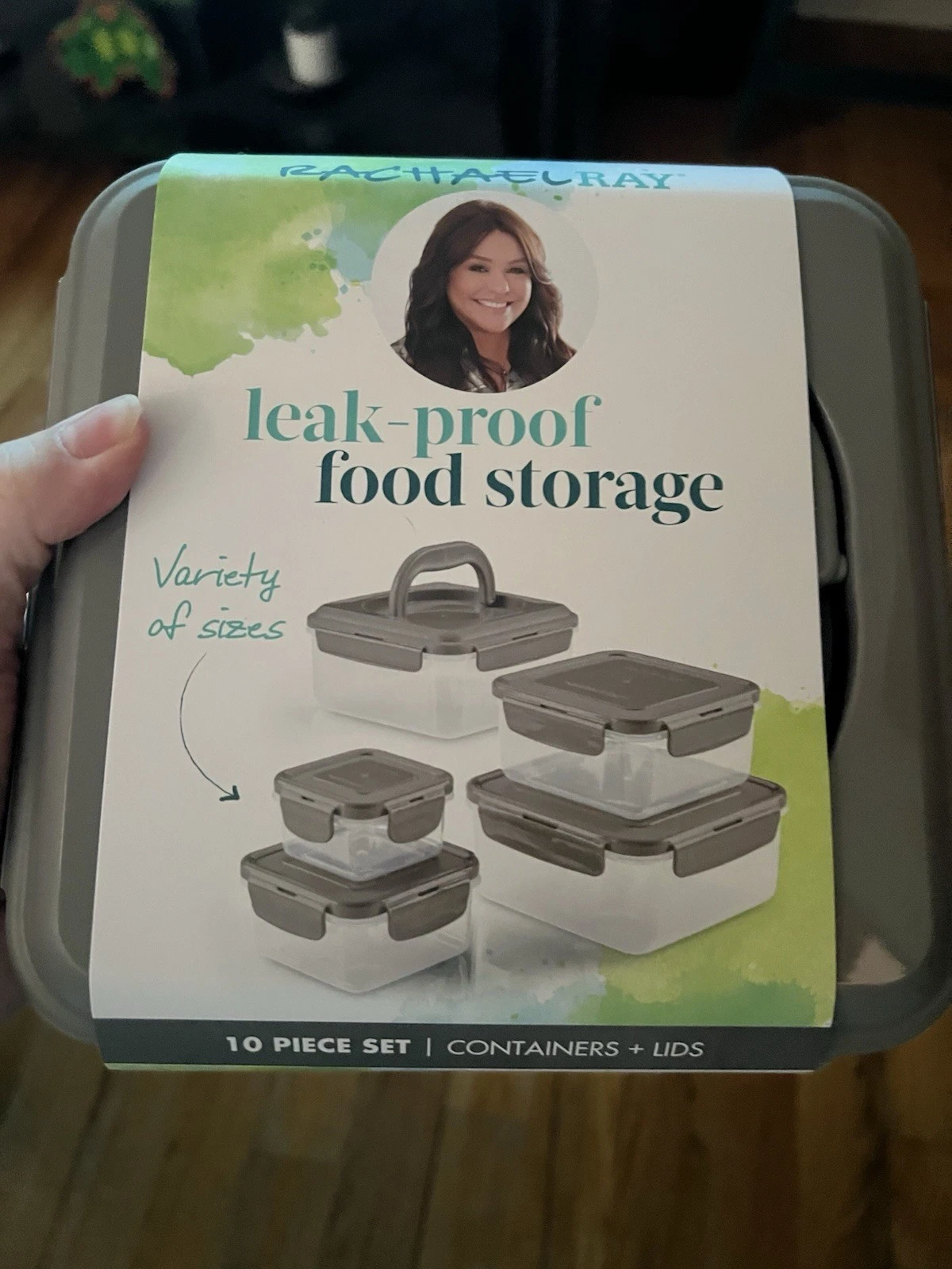 Rachael Ray 10 Piece Leak Proof Food Storage Containers