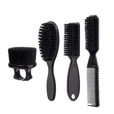 4 Pieces Men s Hair Styling Brush Set Hair Comb For Perfect Slicked Back Look