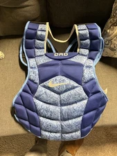 NIKE Vapor Chest Protector Father’s Day 17" Mens White Blue  