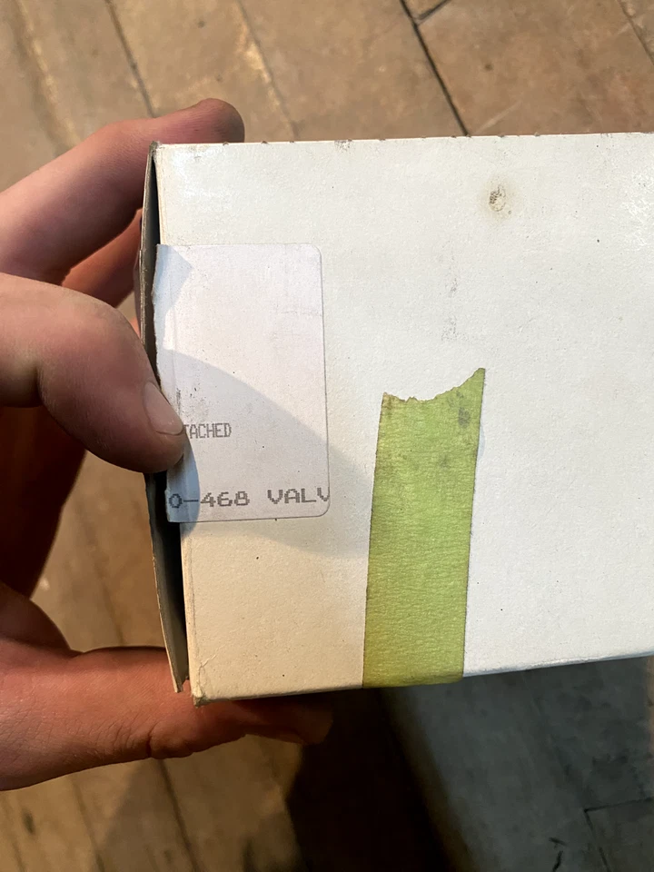 BMW 525i y 530i 2001-2003 OEM nuevo stock antiguo válvula de aire con junta 2,5 L 11727540468 Foto 3 de 4