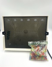 Vintage 1986 Milton Bradley Has to Lite Brite With Colored Pegs Works Model 4780