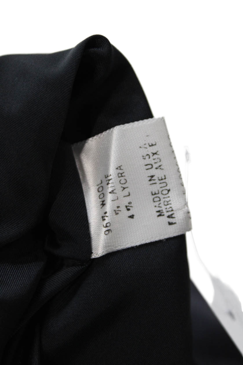 Theory Womens Wool Solid Single Breasted 2 Button… - image 8