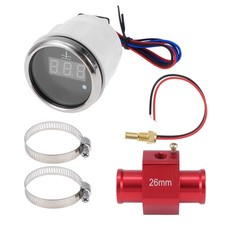 1.02 Auto Digital Water Temp Gauge Kit With Joint Pipe Sensor Adaptor 1.02 Auto Digital Water Temp Gauge Kit With Joint Pipe Sensor Adaptor
