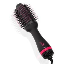 Hair Dryer Brush - 4-in-1 Blow Dryer with Comb, Curling Hot Hair Straighten...