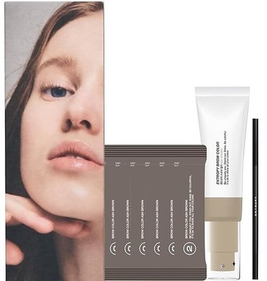 ENTROPY MAKEUP Brow Color Ash Brown, Long-Lasting Eyebrow Kit. NEW without box