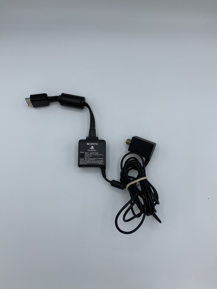 SCPH-10071 SONY PS1 PS2 Adapter TV RFU RF Switch PlayStation 1
