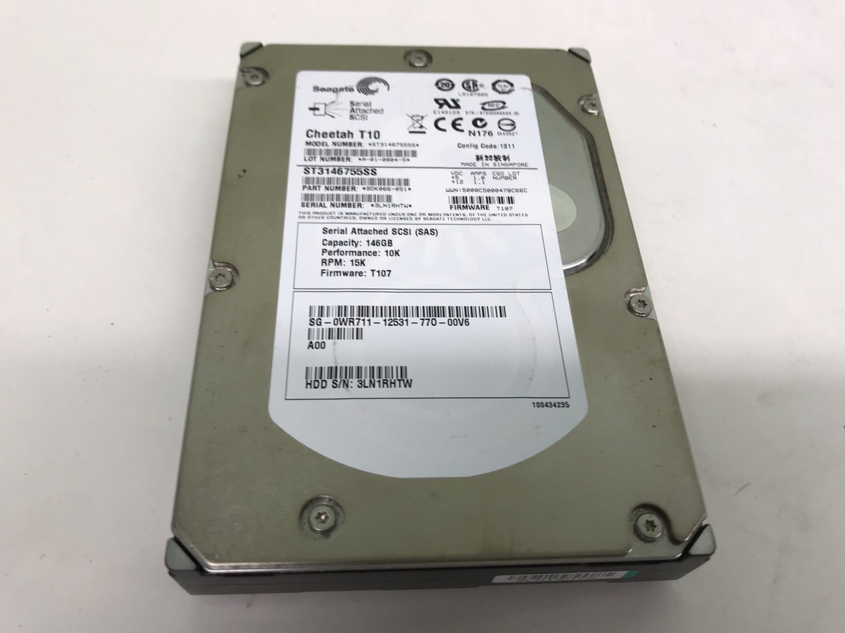 ST3146755SS 146GB Refurbished: JP620 0JP620 ST3146755SS Dell 146GB