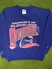 1995 Cleveland Indians - Vintage MLB Sweatshirt Large 