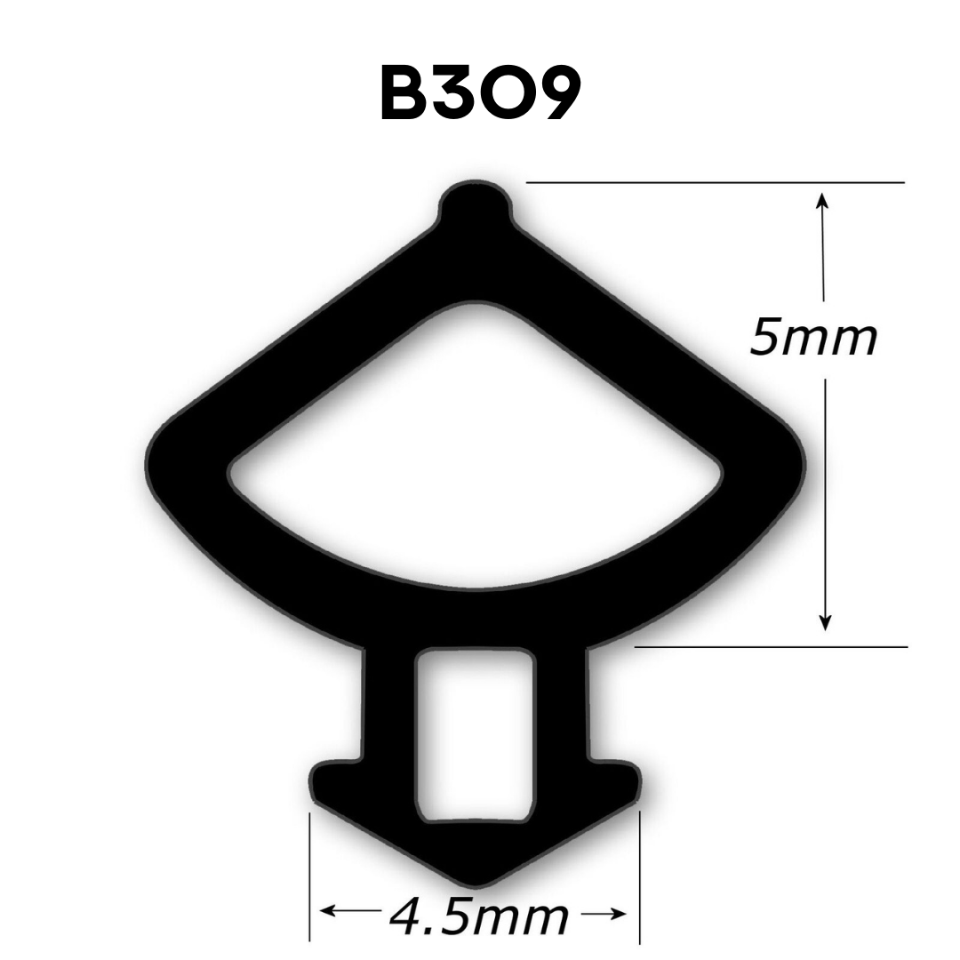 20m/25m UPVC Window Door Gasket Seal Double Glazing Bubble Rubber Repair Draught eBay