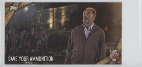 2017 Topps Fear The Walking Dead Widevision Seasons 1 & 2 Daniel Salazar #22 2o7 - Picture 1 of 3